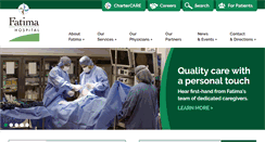 Desktop Screenshot of fatimahospital.com